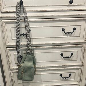 Stylish Green Crossbody Bag
